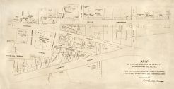 Los Angeles 1873 Old Portion of City 17x32
